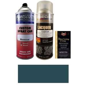 Oz. Blue Anthracite Pearl Spray Can Paint Kit for 2006 Volkswagen Polo 
