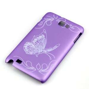 Butterfly Pattern Plastic Hard Case Cover for SAMSUNG I9220 Galaxy 