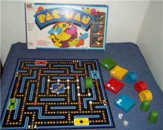 Vtg PAC MAN Board Game By Milton Bradley 1982 Complete Ex Cond! Great 