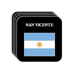  Argentina   SAN VICENTE Set of 4 Mini Mousepad Coasters 