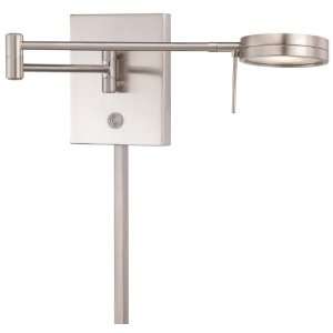   Brushed Nickel LED Swing Arm Wall Sconce P4308 084