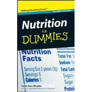    Nutrition For Dummies [Paperback] Carol Ann Rinzler Books