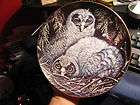 danbury mint great grey owls plate owls collection expedited shipping