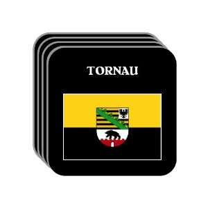  Saxony Anhalt   TORNAU Set of 4 Mini Mousepad Coasters 