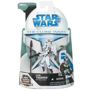 Star Wars Clone Wars Animated Action Figure No. 21 Clone Trooper with 