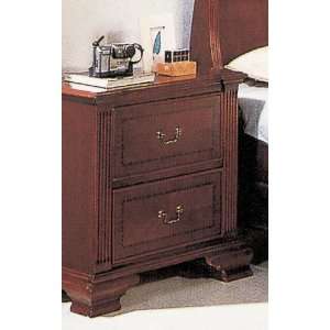  YT Furniture 2803N   Audrey Night Stand (Cherry)