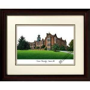  Towson University Alma Mater Framed Lithograph Sports 