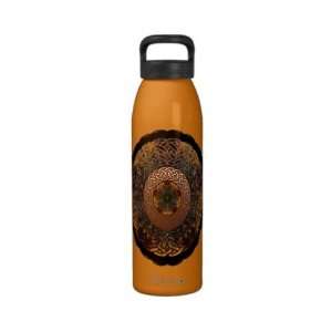 Fall Celtic Knot recycled Aluminum Water Bottle  Sports 