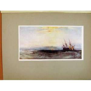  Plate Xlix A Ship Aground TurnerS Golden Visions Print 