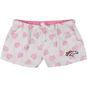    Denver Broncos Womens Pink Essence Shorts