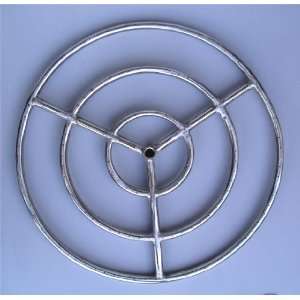  Fire Pit Ring, High Capacity, 27 Diameter Stainless Steel 