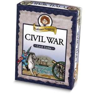  Professor Noggins Civil War Card Game: Toys & Games
