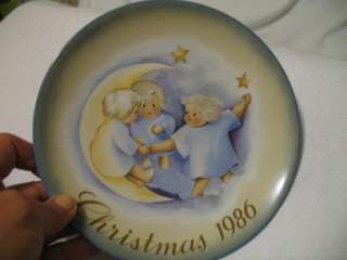1986 W GERMAN Porcelain Hummel plate Schmid LTD ED NICE  