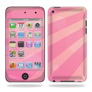   Vinyl Skin Decal for iPod Touch 4G 4th Generation   Pink Rays