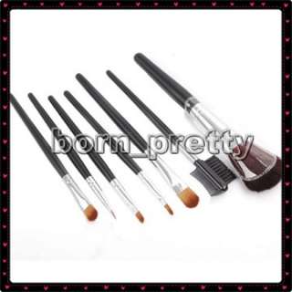 7pcs Makeup Cosmetics Brush Set Eyeshadow Makeup Blush  