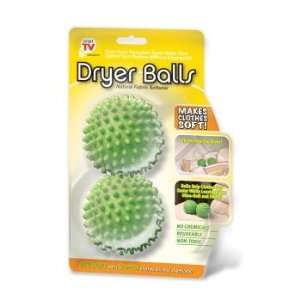  2 Pieces Dryer Balls, Natural Fabric Softening Dry Case 