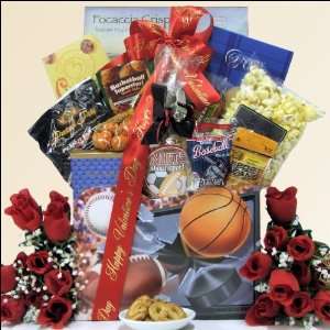 Wanna Play? Valentines Day Gourmet Snacks Gift Basket  