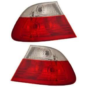    2001 2 DR TAIL LIGHT RED/CLEAR NEW! GUARANTEED! TRUSTED: Automotive