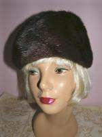 charming sable mink fur hat Lovely warm Look  