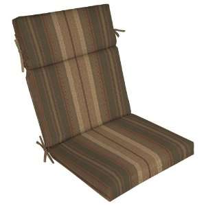  Reversible Indoor/Outdoor Chair Cushion J560715B: Patio, Lawn & Garden