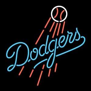  Los Angeles Dodgers Team Logo Neon Sign: Sports & Outdoors