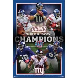  Super Bowl XLII   NY Giants by Unknown 24x36: Home 