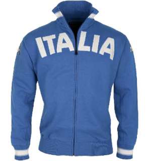 Neu Kappa eroi Sweatjacke Italia Italien in zwei Farben  