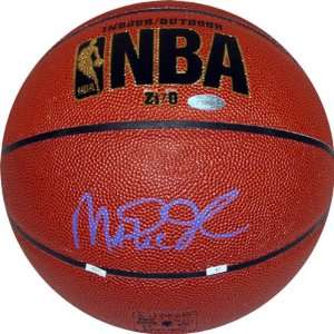   Magic Johnson Autographed Indoor/Outdoor Basketball: Sports & Outdoors