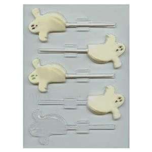 Spooky Ghost Pop Candy Mold:  Grocery & Gourmet Food