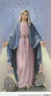 Hl. Maria Mutter Gottes Lourdes Novenne Wunderbare Medaille Katharina 