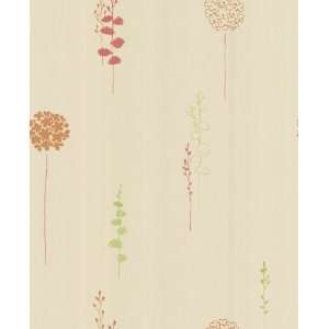  Brewster 141 62163 Lily of the Nile Wallpaper, Ochre