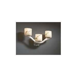  FAL 8976   Justice Design   Bend Three Light Wall Sconce 