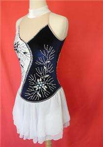 KIM Competition Ice Skating Dress Dance Adult X Small  