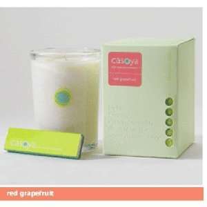  casoya Red Grapefruit Soy Candle Beauty