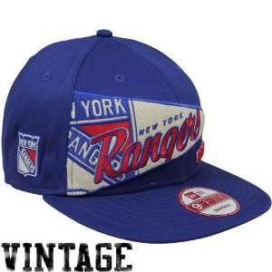 NHL New Era New York Rangers OL Pennant Snapback Adjustable Hat 
