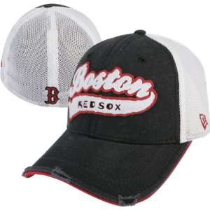    Boston Red Sox Mesh Trucker Flex Fit Hat