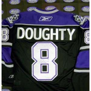 Drew Doughty Autographed/Hand Signed Hockey Jersey (Los Angeles Kings 