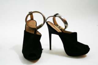 NEW 2012 Lamb Apollo Suede Ankle Strap Pumps Shoes 36/6 $296  