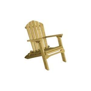  Amish Folding Adirondack Chair