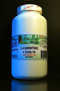 Carnitine 600mg + Coq 10   300 capsules 729440978976  