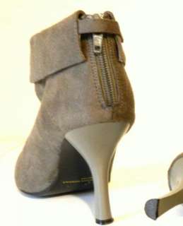  SUEDE Booties 7 Pointed Toe Charlotte Russe Heels ANKLE Boots  