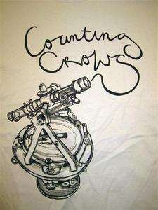 Counting Crows Telescope Band T Shirt New  
