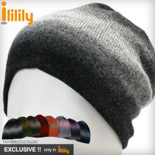 ililily Beanies New Knit Skull Ski Cap Snowboard Unisex Crochet Hat 8 