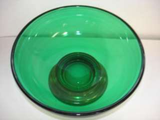 Paden City Emerald Glo Salad Serving Bowl  