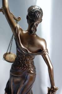 Judge Lady Scales Justice Lawyer Statue Attorney Gift  