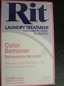 Rit Laundry Treatment Color Remover 2 oz.  