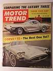   Motor Trend Magazine July 1960 Corvette  The Best One Yet? Very Cool