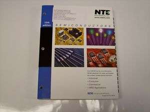 NTE SEMICONDUCTOR CROSS REFERENCE catalog 12TH EDITION  