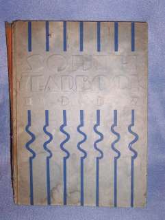 Vtg 1937 SOUTH HIGH SCHOOL YEARBOOK Grand Rapids Michig  