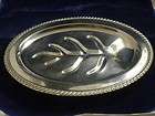 Vintage FB Rogers Silver Company Silverplated Footed Serving Tray 